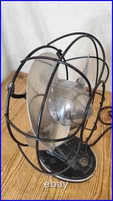 SEE VIDEO General Electric GE 55x164 Vintage Electric Non Oscillating Fan WORKS