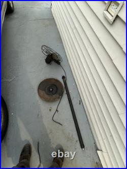 SIGNAL ELETRIC FLOOR FAN MODEL P1251 Rare Model. Working But Doesn't isolate