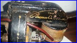 SUPER RARE! Early Antique Thomas A. Edison Electric Fan Motor