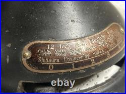 Shibaura Engineering Works 12 Inch Electric Fan