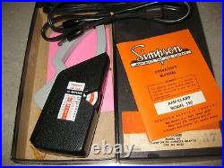 Simpson Multimeter Model 260 Series 6PM With Simpson AMP-CLAMP Model 150