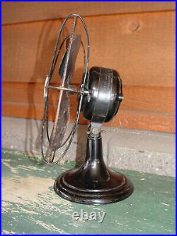 Small Early Westinghouse Cardinal Oscillator Cage Fan
