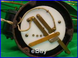 TESLA Antique Brass Blade & Cage Westinghouse Electric Fan Fancy Base Rare Early