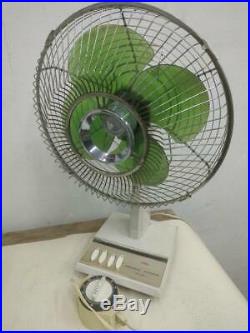 TOSHIBA Electric Oscillating Fan Japanese vintage antique Japan