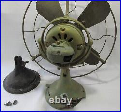 UNCOMMON 220 Volts DIRECT CURRENT GE KIDNEY FAN FOR RESTORE