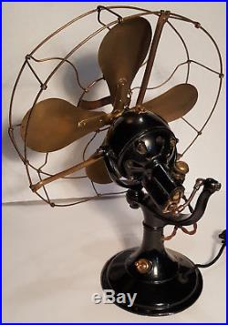 VERITYS ORBIT LIGHT 12 antique electric fan
