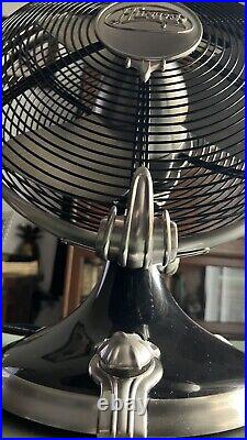 VERY RARE EXCELLENT CONDITION Vintage Hunter Table Fan Model # 90042 BEAUTIFUL
