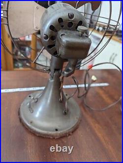 VIDEO 1930s Working vintage ge general electric fan Desk Antique Swivel Head