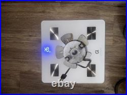 VINTAGE 1930s EMERSON Bullet Motor Oscillating Fan Cast Iron TESTED