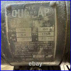 VINTAGE 35 INDUSTRIAL 3-BLADE ALL-METAL Shop FAN 120V RUNS STRONG HUGE AIR