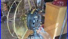 Vintage Antique Ge Fan 1903 Brass Blade Fan See My Emerson Fan Westinghouse Fan