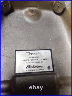 VINTAGE C. 1954 VORNADO ELECTRIC FAN MCM ATOMIC AGE RETRO Canadian Model 616v
