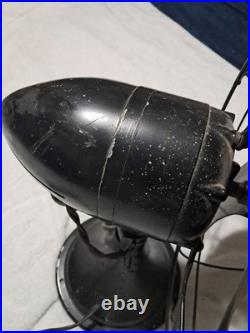 VINTAGE DIEHL OSCILLATING FAN 1950's Metal Fan Blades