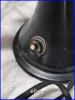VINTAGE DIEHL OSCILLATING FAN 1950's Metal Fan Blades