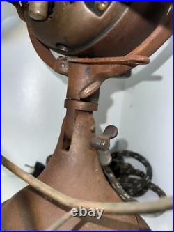 VINTAGE GE GENERAL 12 ELECTRIC FAN with BLADE CAGE UNTESTED