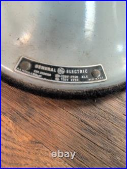 VINTAGE GE Vortalex General Electric FAN MODEL F12V163 3 Speed Oscillating No 42 VINTAGE GE Vortalex General Electric FAN MODEL F12V163 3 Speed Oscillating No 42