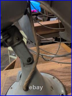VINTAGE GE Vortalex General Electric FAN MODEL F12V163 3 Speed Oscillating No 42 VINTAGE GE Vortalex General Electric FAN MODEL F12V163 3 Speed Oscillating No 42
