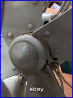 VINTAGE GE Vortalex General Electric FAN MODEL F12V163 3 Speed Oscillating No 42 VINTAGE GE Vortalex General Electric FAN MODEL F12V163 3 Speed Oscillating No 42