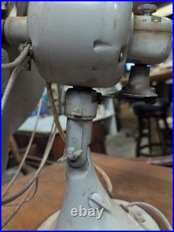 VINTAGE GE Vortalex General Electric FAN MODEL F12V163 3 Speed Oscillating No 42 VINTAGE GE Vortalex General Electric FAN MODEL F12V163 3 Speed Oscillating No 42