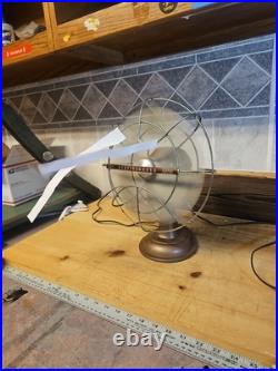 VINTAGE WESTINGHOUSE ART DECO 4 BLADE CAT. #10 LA 4 ELECTRIC FAN 1950's! WORKING VINTAGE WESTINGHOUSE ART DECO 4 BLADE CAT. #10 LA 4 ELECTRIC FAN 1950's! WORKING