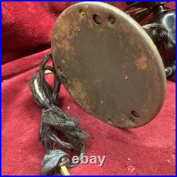 VTG 1929 10 Cold Wave Sears Oscillating Brass Fan Style 1031 SI