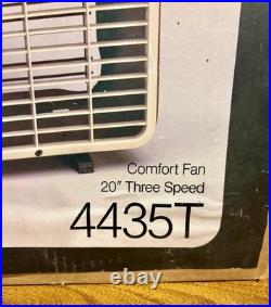 VTG 20 TOASTMASTER 3-Speed Metal BOX FAN model 4435 With Box. Brand New