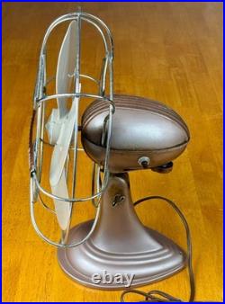 VTG ANTIQUE 1940s Westinghouse 12LA5A Desk/Table Fan Art Deco TESTED WORKS