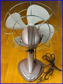VTG ANTIQUE 1940s Westinghouse 12LA5A Desk/Table Fan Art Deco TESTED WORKS