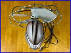 VTG ANTIQUE 1940s Westinghouse 12LA5A Desk/Table Fan Art Deco TESTED WORKS