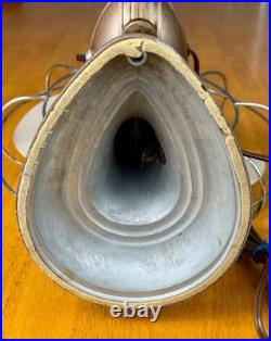 VTG ANTIQUE 1940s Westinghouse 12LA5A Desk/Table Fan Art Deco TESTED WORKS