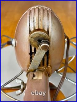 VTG ANTIQUE 1940s Westinghouse 12LA5A Desk/Table Fan Art Deco TESTED WORKS