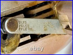 VTG ANTIQUE 1940s Westinghouse 12LA5A Desk/Table Fan Art Deco TESTED WORKS