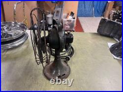 VTG Antique 1930s Made In USA General Electric GE Oscillating Desk Fan Works