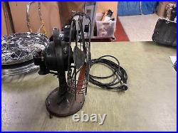 VTG Antique 1930s Made In USA General Electric GE Oscillating Desk Fan Works