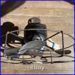VTG Emerson Type 2250B 10 Oscillating Metal Fan 1930s Works