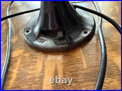 VTG Emerson Type 2250B 10 Oscillating Metal Fan 1930s Works