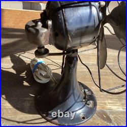 VTG Emerson Type 2250B 10 Oscillating Metal Fan 1930s Works