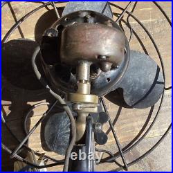 VTG Emerson Type 2250B 10 Oscillating Metal Fan 1930s Works