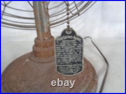 VTG Fresh'nd Aire Metal Fan 3 Speed 2 Blade Model 20 Parts/Repair Video Working