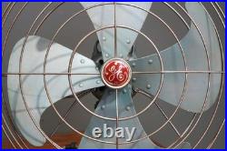 VTG General Electric GE Vortalex Fan Industrial 16 blades art deco oscillating