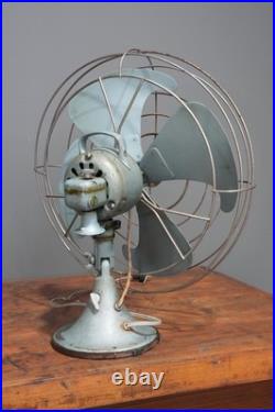 VTG General Electric GE Vortalex Fan Industrial 16 blades art deco oscillating