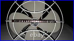 VTG Westinghouse 4 Blade Oscillating Electric Fan Y-35256 Pre-owned Works Great