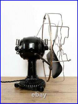 Ventilatore SACEB Old antique electric fan design industrial loft 30s Marelli