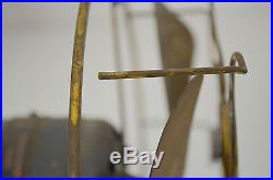 Very Nice Original Westinghouse All Brass Antique Vintage Electric Fan