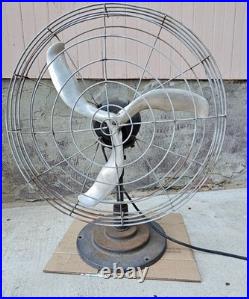 Very Rare 30's WARD ZEPHYR Art Deco Industrial Fan Robert Budlong