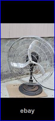 Very Rare 30's WARD ZEPHYR Art Deco Industrial Fan Robert Budlong