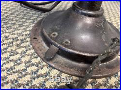 Vintage 12 Cincinnati Victor Airplane Desk Table Fan 4 Blade Electric Ohio