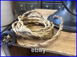 Vintage 12 GE General Electric Desk Table Fan 4 Blade 34017 AVV Patent 1906