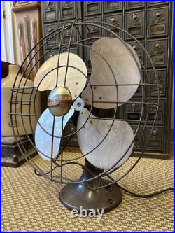Vintage 16 Victor Miracle Breeze Desk Table Fan 4 Blade Electric Cincinnati OH