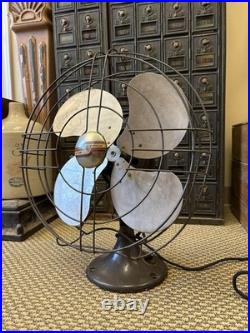 Vintage 16 Victor Miracle Breeze Desk Table Fan 4 Blade Electric Cincinnati OH